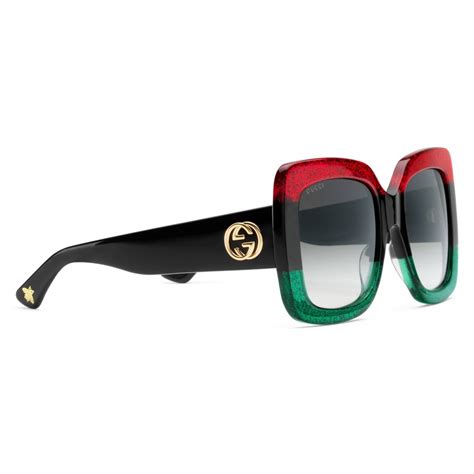 occhiali da sole quadrati gucci